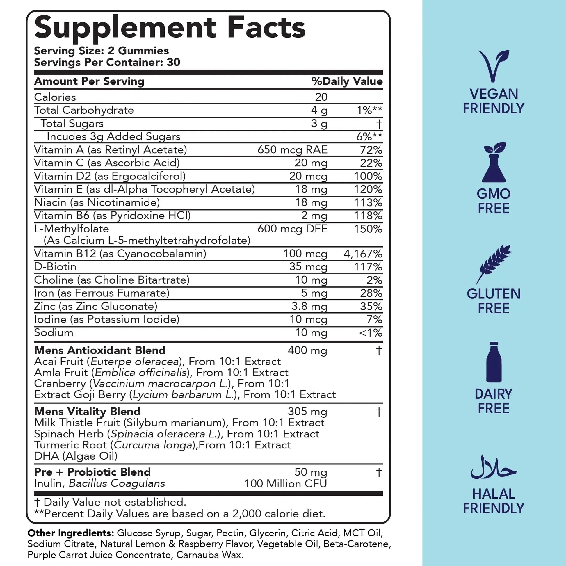 Sakoon nutrition Men's Multivitamin Gummies with Probiotics and Prebiotics, Adult Multivitamin A, C, D, E, B & More Sakoon nutrition buy australia supplements