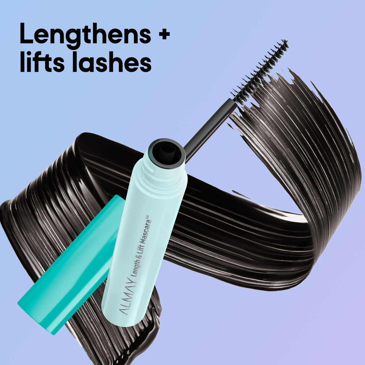 Almay Length & Lift Mascara, 10 Blackest Black, 1 Count Almay