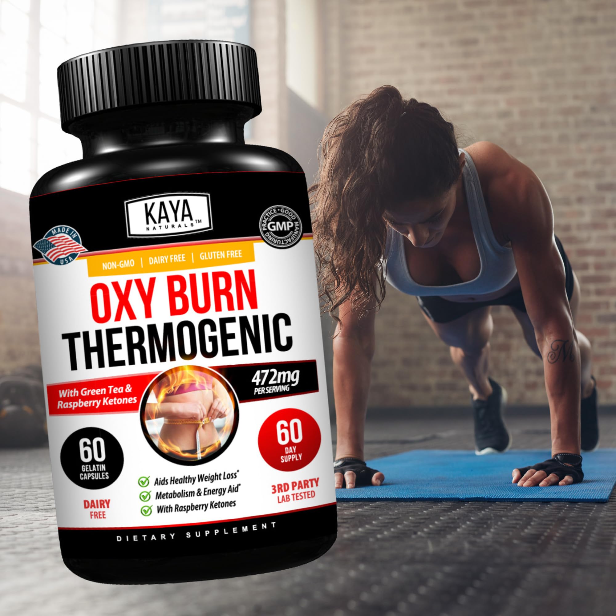 Kaya Naturals Supreme Fat Burner - Weight Loss Pills Women & Men - Appetite Suppressant Supplement - Powerful Thermogenic Diet Pills Kaya Naturals buy australia supplements