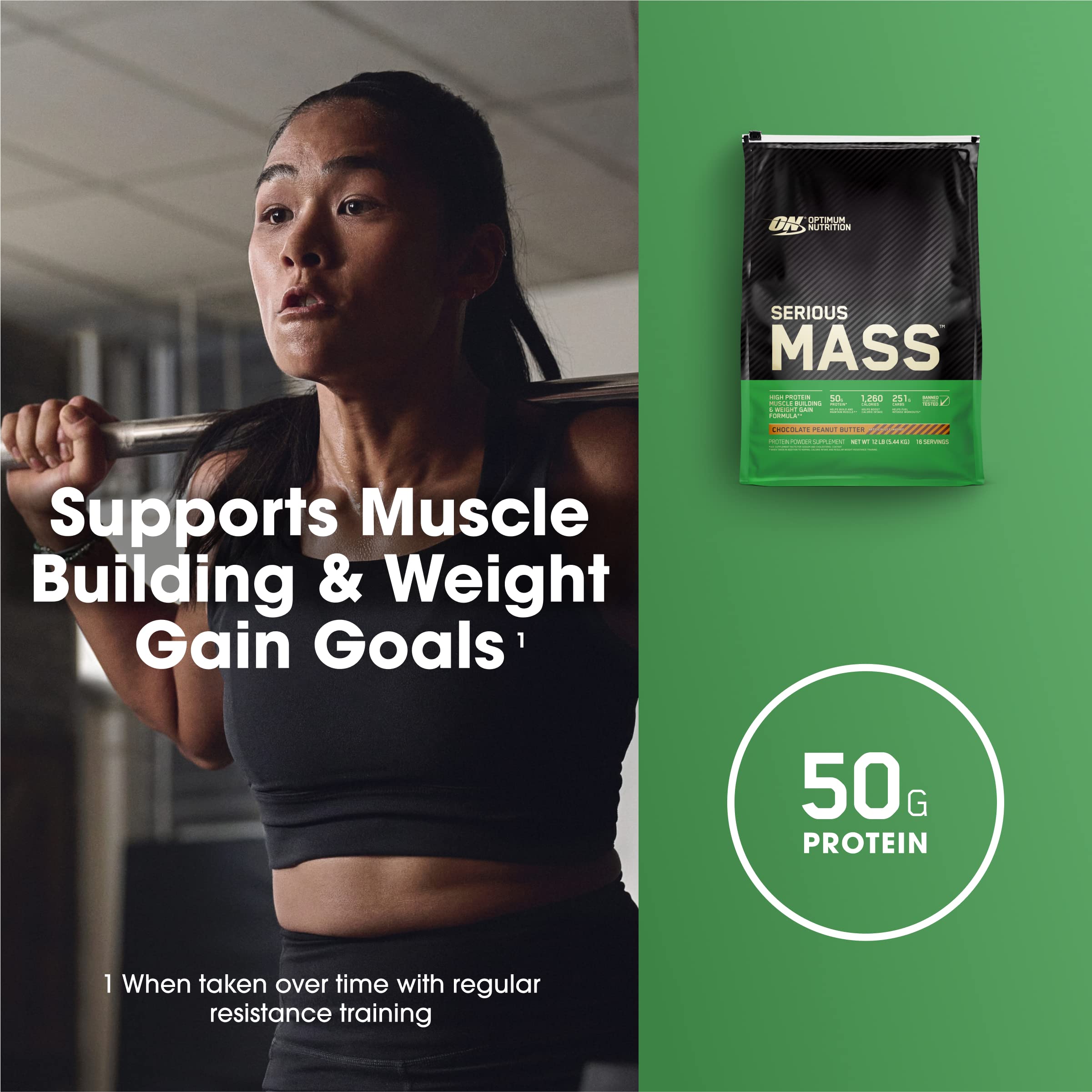 Optimum Nutrition Serious Mass, Weight Gainer Protein Powder for Muscle Gain, Added Optimum Nutrition buy australia supplements