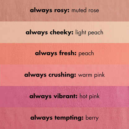 e.l.f. Primer-Infused Matte Blush, Always Crushing e.l.f.