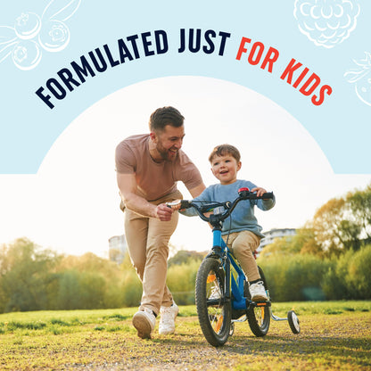 Kids Probiotic Gummies | 2 Billion Probiotics + 100mg Prebiotic Fiber for Immune & Digestion Support | Low Sugar Per Serving | For Children Ages 2+ | Gluten-Free, MAV NUTRITION