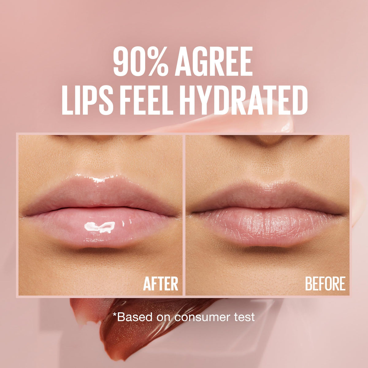Maybelline Lifter Gloss, Hydrating Lip Gloss with Hyaluronic Acid, Ice, Pink Neutral, 0.18 Ounce MAYBELLINE