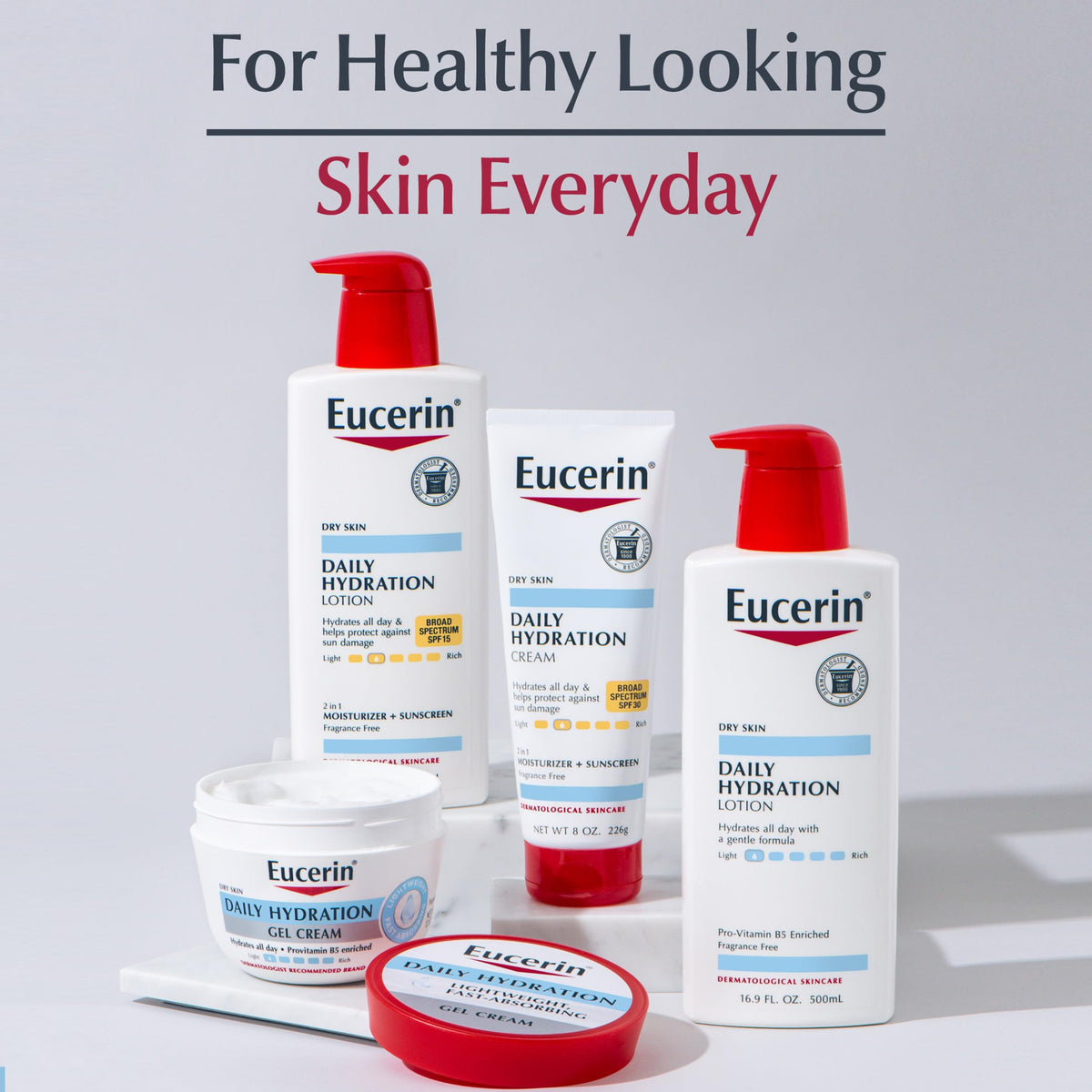 Eucerin Daily Hydration Cream, Broad Spectrum SPF 30, 8 OZ Eucerin