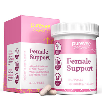 Purevee Organics Vaginal Probiotics for Women, 10 Essential Probiotic Strains, Vaginal + pH Balance Purevee Organics buy australia supplements