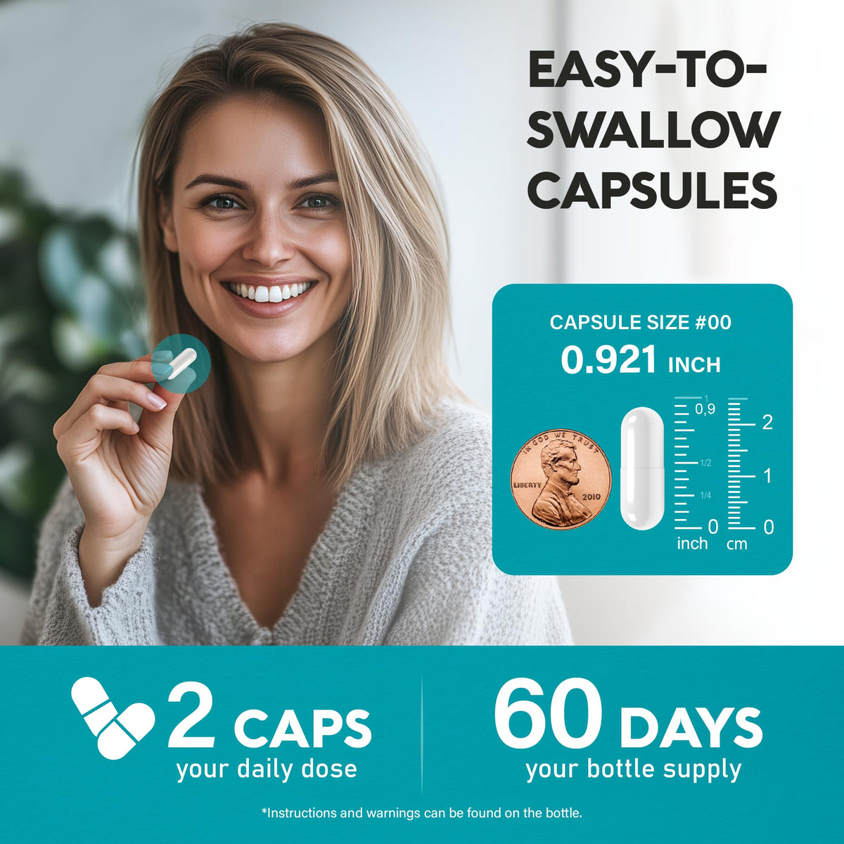 NAC Supplement | Selenium | B6 | B12 - Antioxidant, Immune Support - N Acetyl Cysteine 600 mg per Capsule, 1200 mg per Serving - Made in USA - Non-GMO, Gluten-Free NUTRAHARMONY