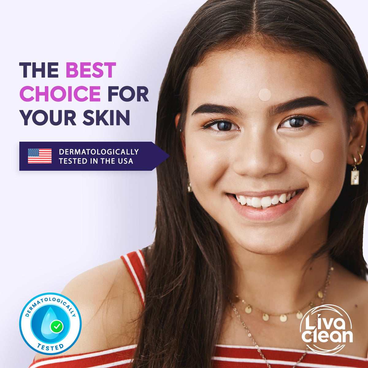 LivaClean 330 CT Pimple Patches for Face w/Salicylic Acid, Tea Tree Oil & Calendula Oil - Four Sizes - Pimple Patch, Hydrocolloid Patch, Acne Patches for Face LivaClean