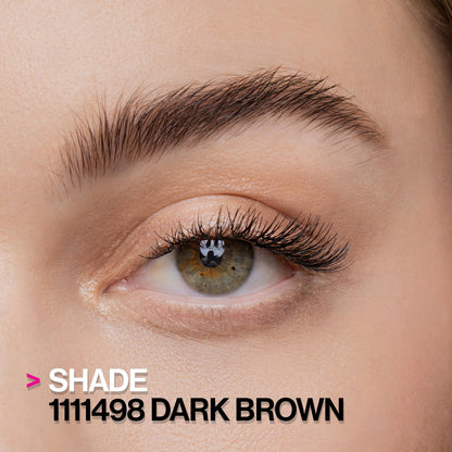 wet n wild Ultimate Eyebrow Makeup Kit, Long-Lasting Matte Brow Powder, Tweezers, Wax & Brush, Built-In Mirror, Purse-Friendly Compact - Dark Brown wet n wild