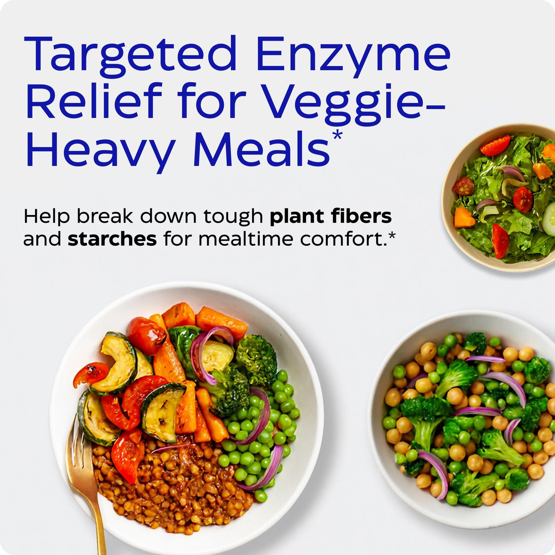 Enzymedica VeggieGest - Digestive Enzyme Supplement for Women & Men, Enzymes for Digestion & Gut Health Support, Support for Vegetarian/Vegan Diets, Helps Gas & Bloating, Gluten Free - 90 Caps Gsupps Australia
