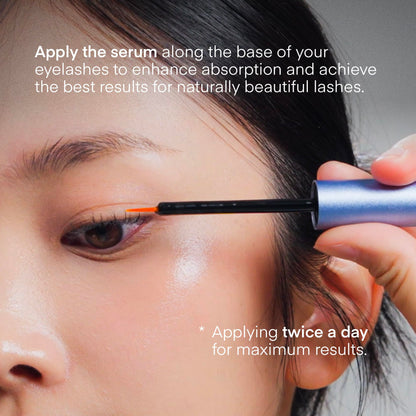 Advanced Eyelash Serum for Thicker, Longer Eyelashes and Eyebrows - Grow Luscious Lashes with Brow Enhancer (3mL) TEREZ & HONOR