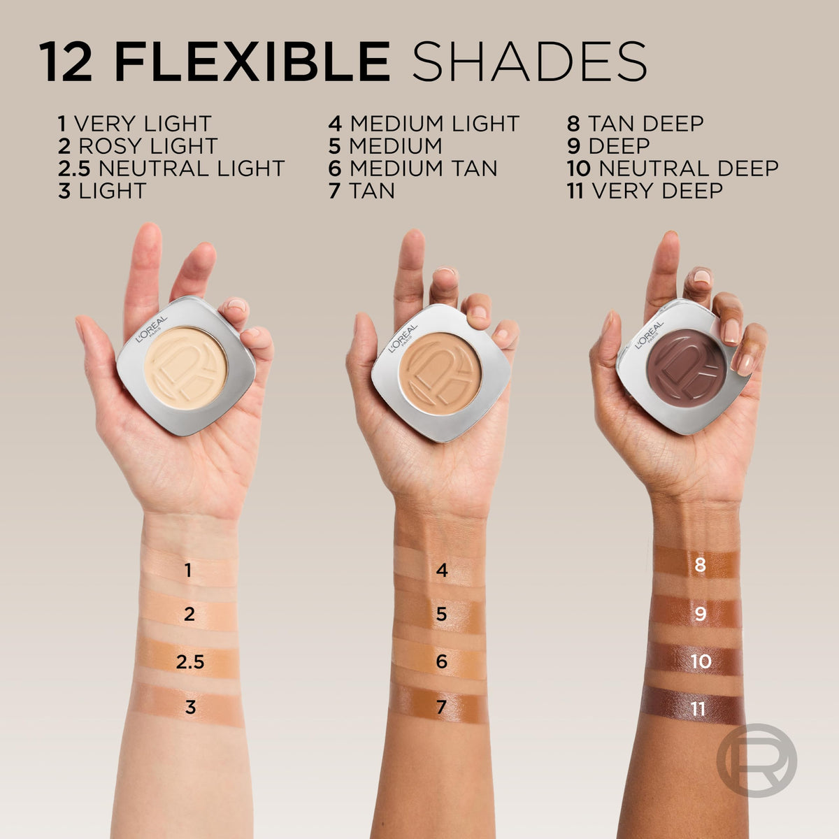 L'Oreal Paris True Match Hyaluron Tinted Balm Foundation, Skincare Foundation with Light to Medium Radiant Coverage, Minimizes Wrinkles and Fine Lines, Non-Comedogenic Formula, Medium Light 4 L'Oreal Paris