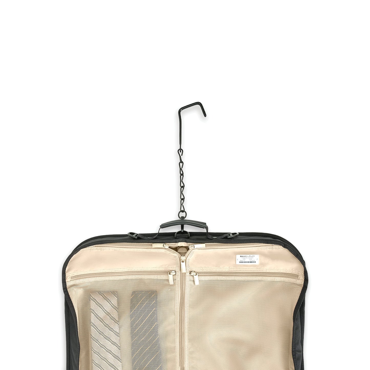 Briggs & Riley Deluxe Wardrobe Spinner - Checked Luggage for Travel, Suitcases with Wheels, Softside Rolling Bag for Men & Women, Built in Hook for Clothes - Baseline Collection, Black Gsupps Australia