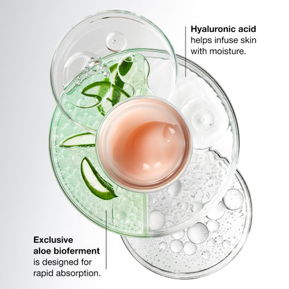 Clinique Moisture Surge 100H Auto-Replenishing Hydrator Oil Free Face Moisturizer | With Hyaluronic Acid, Aloe Bioferment and Vitamins C + E | For All Skin Types | Hydrating + Moisturizing, 4.2 Fl Oz Clinique