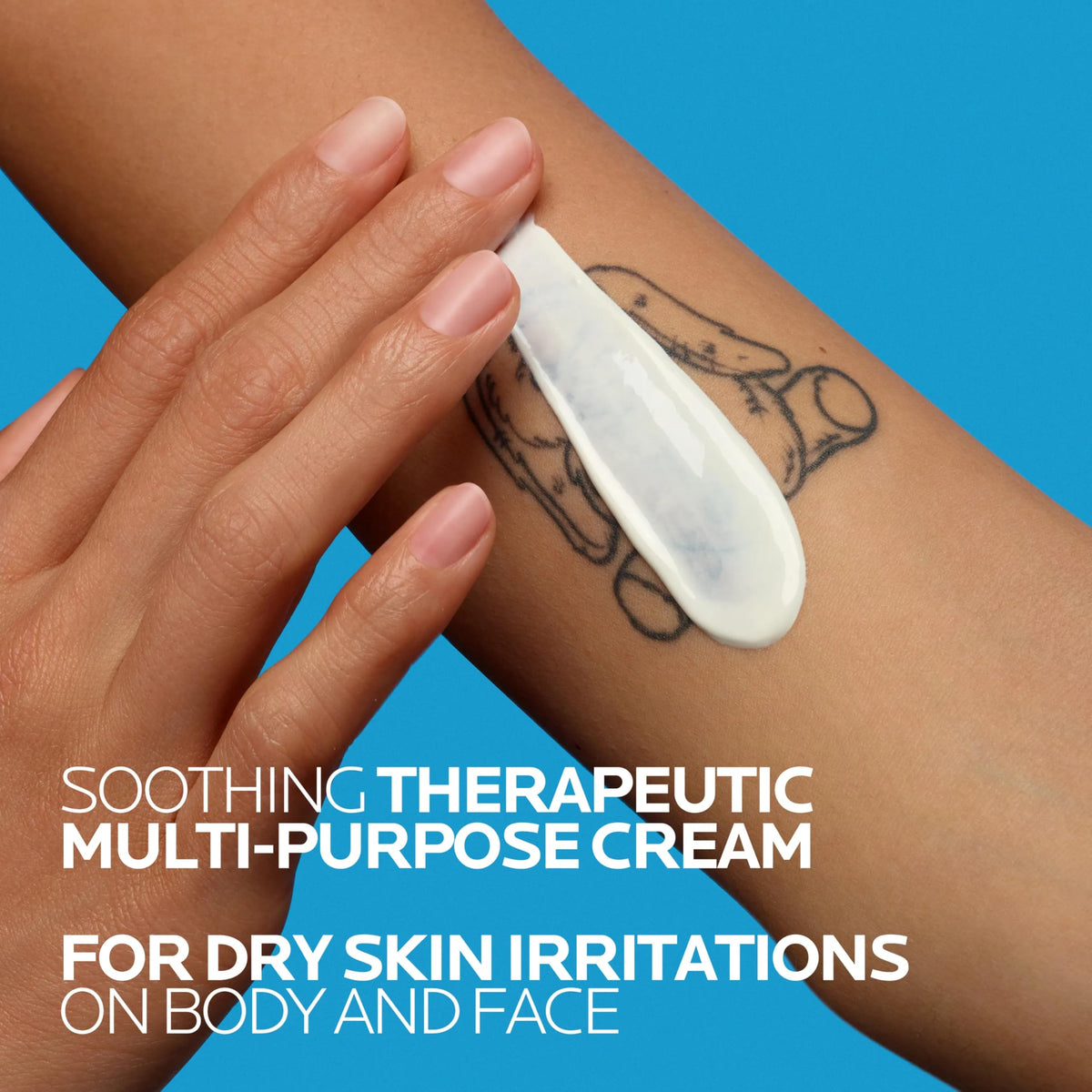 La Roche-Posay Cicaplast Balm B5, Healing Ointment and Soothing Therapeutic Multi Purpose Cream for Dry & Irritated Skin, Body and Hand Balm, Baby Safe, Fragrance Free La Roche-Posay