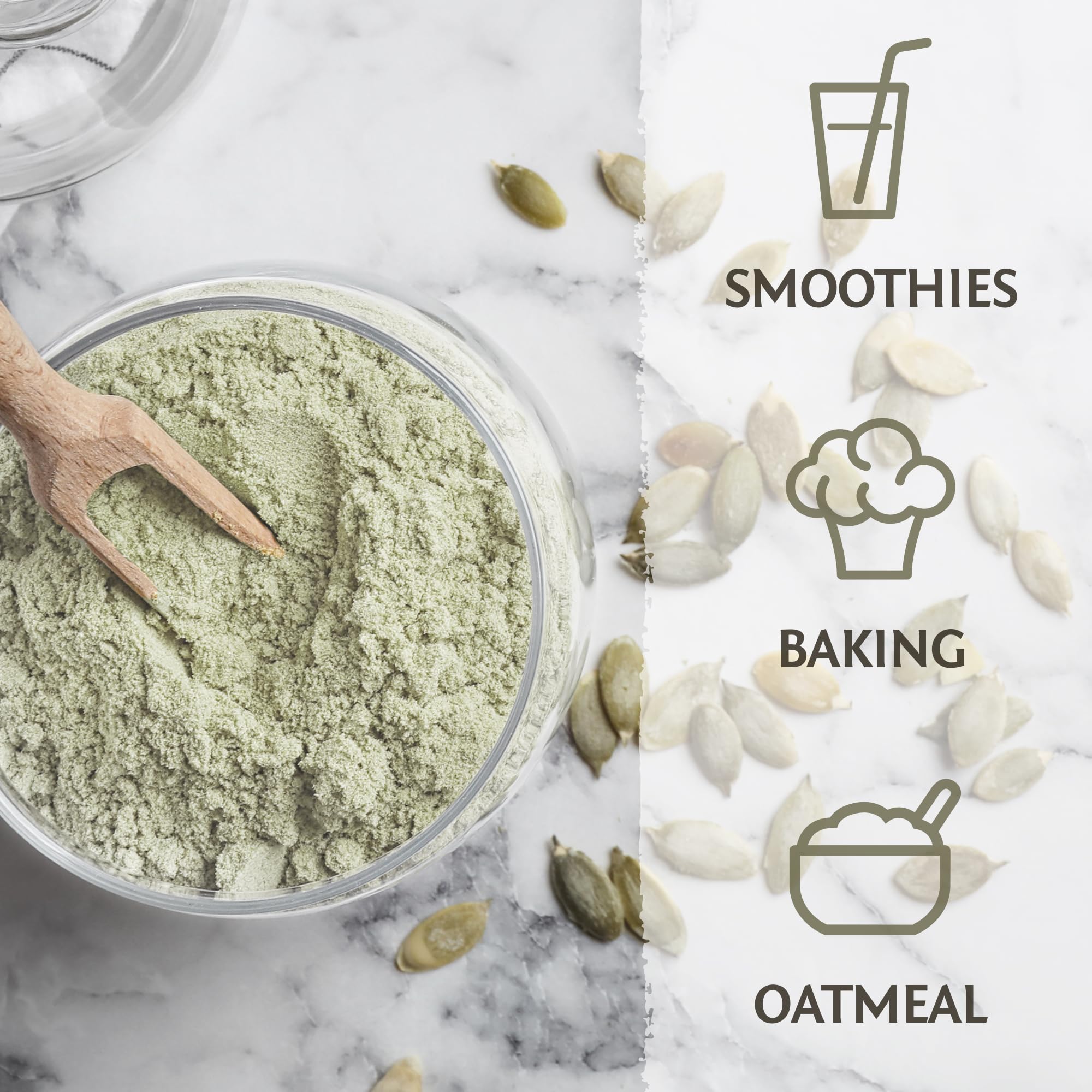 Organic Pumpkin Seed Protein Powder Cold Pressed, Simple Single-Ingredient Superfood Plant-Based, Easy to Digest All 9 Essential Amino Acids Mild Flavor for Smoothies Sunwarrior buy australia supplements