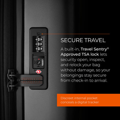 Briggs & Riley ZDX Global Softside Carry-On Spinner, Black Gsupps Australia