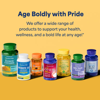 Puritan's Pride Coenzyme CoQ10 200mg, Dietary Supplement for Heart Health, Blood Pressure, Oral Gum Health, and Healthy Aging Support Puritan's Pride