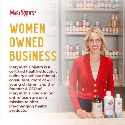MARYRUTH'S Organics USDA Turmeric Gold Liquid Drops | Herbal Blend | Turmeric Curcumin | Black Pepper | Cassia Cinnamon Bark | Ginger Root | Immune Support MARYRUTH'S