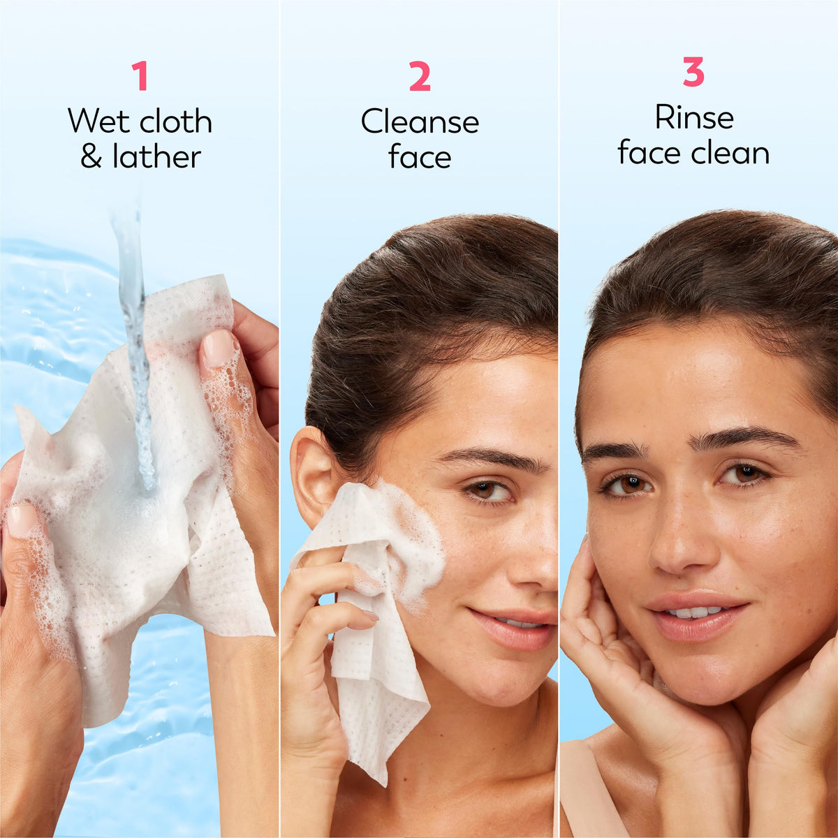 Olay Makeup Remover Wipes, Daily Facials Hydrating Face Cleanser for Normal to Dry Skin, Alcohol & Fragrance Free, Soft Face Wash Towels, Travel Essentials for Women, Convenient Dry Cloths, 66 ct Olay