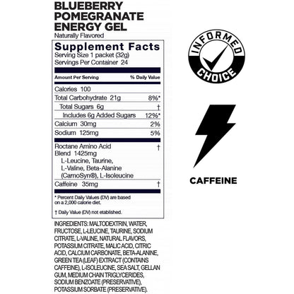 GU Energy Roctane Ultra Endurance Energy Gel, Quick On-The-Go Sports