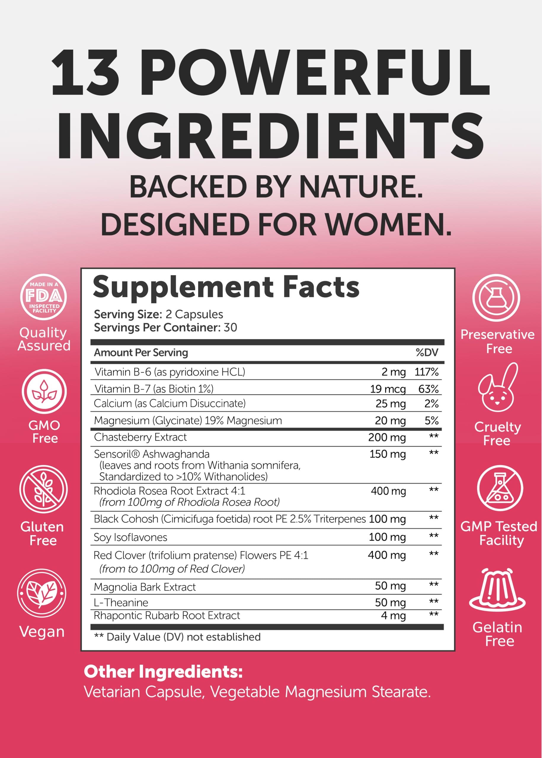 Lunakai USA Made Natural Menopause Supplements for Women – 13-in-1 Menopause Relief for Hot Flashes, Night Sweats, Sleep & Mood Support, 60ct Lunakai buy australia supplements