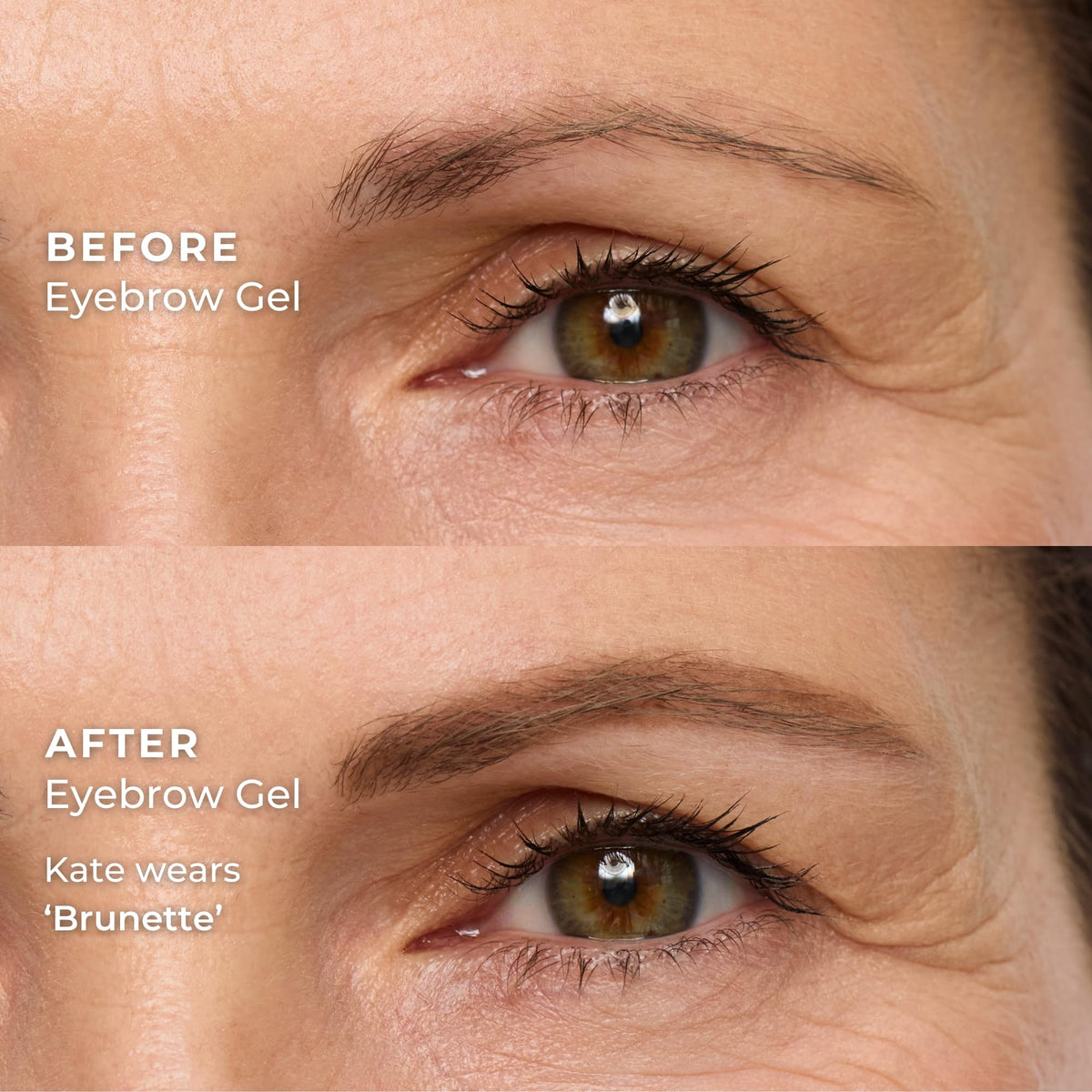 WUNDERBROW Eyebrow Gel, Waterproof, Smudgeproof, Long Lasting, Shade: Brunette, Vegan and Cruelty-Free WUNDERBROW