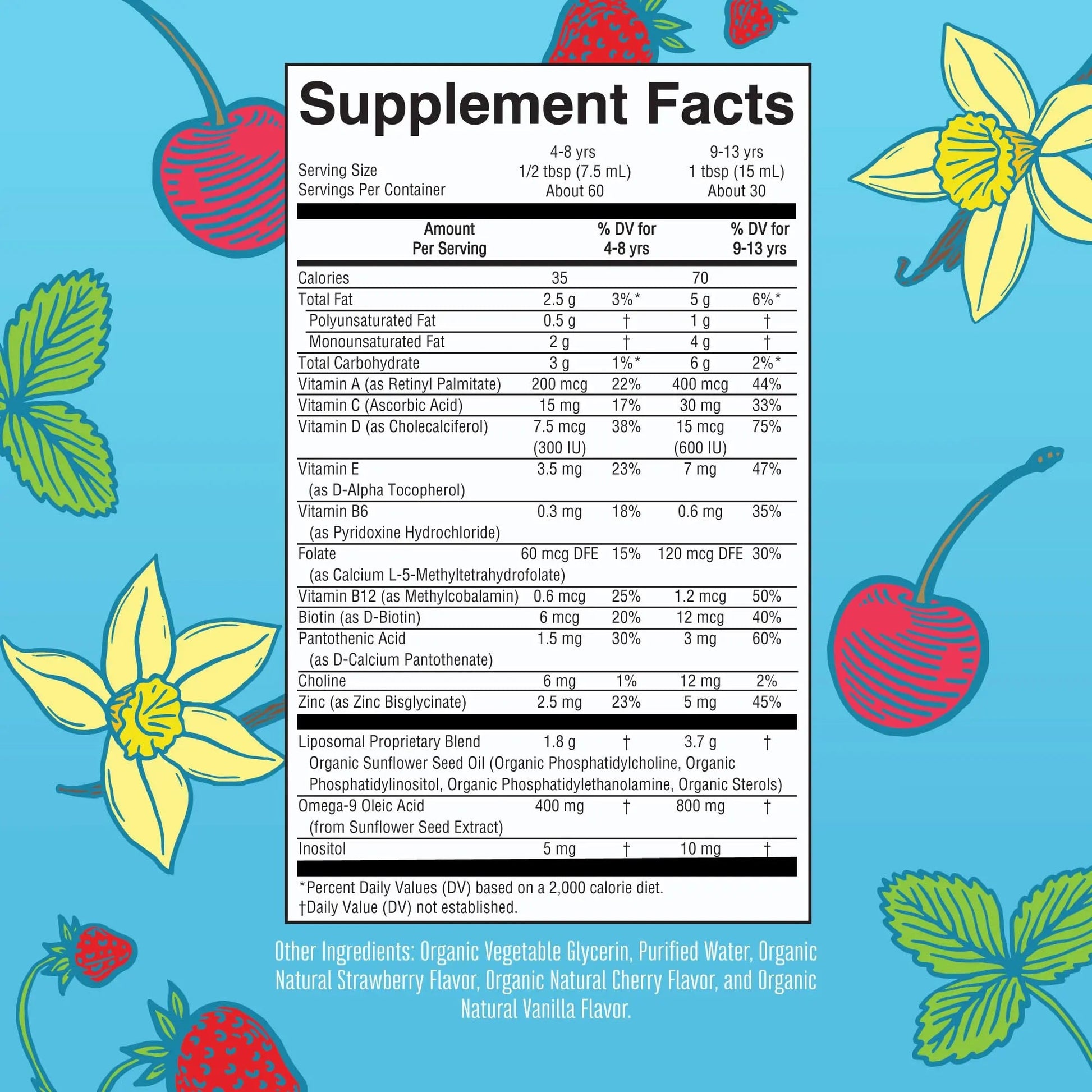 MaryRuth Organics Kids Multivitamin Liposomal (Strawberry Cherry & Vanilla) & Vitamin D3 Liposomal (Mixed Berry) Clean Label Project Verified MARYRUTH'S buy australia supplements