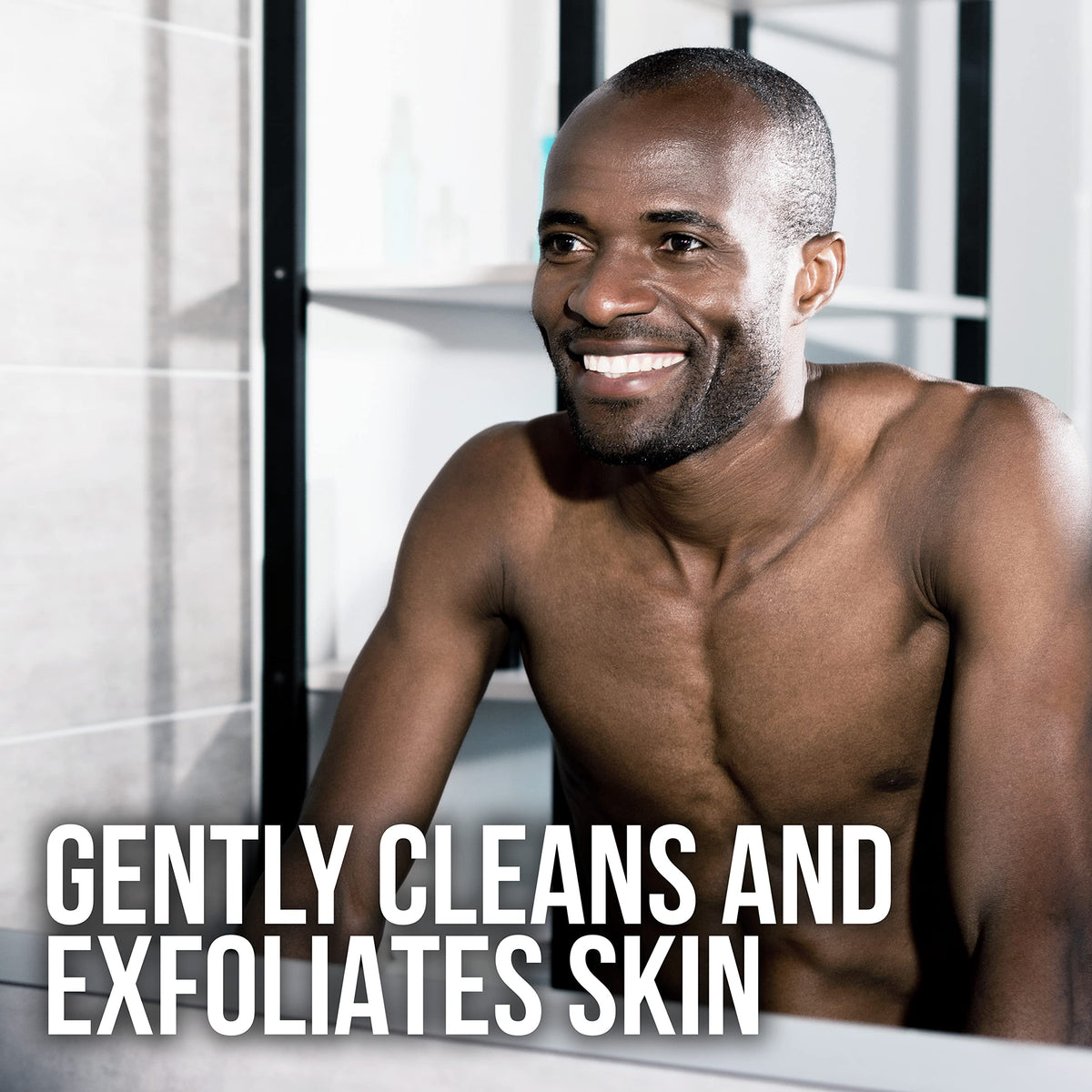 AXE Modern Shower Tool Skin Cleanser for Smoother Skin Detailer Exfoliates and Gently Cleanses One Size 3 Count, Black AXE