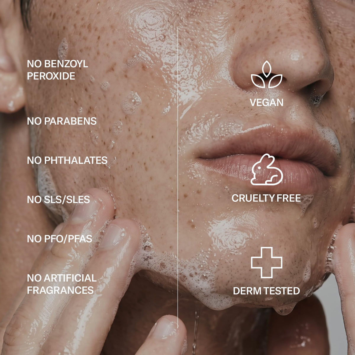 Geologie Acne Control Face Wash and Anti-Pimple Pack Bundle, Salicylic Acid, Spot Treatment, Hydrocolloid Pimple Patches, BPO-Free, 2-Piece Set Geologie