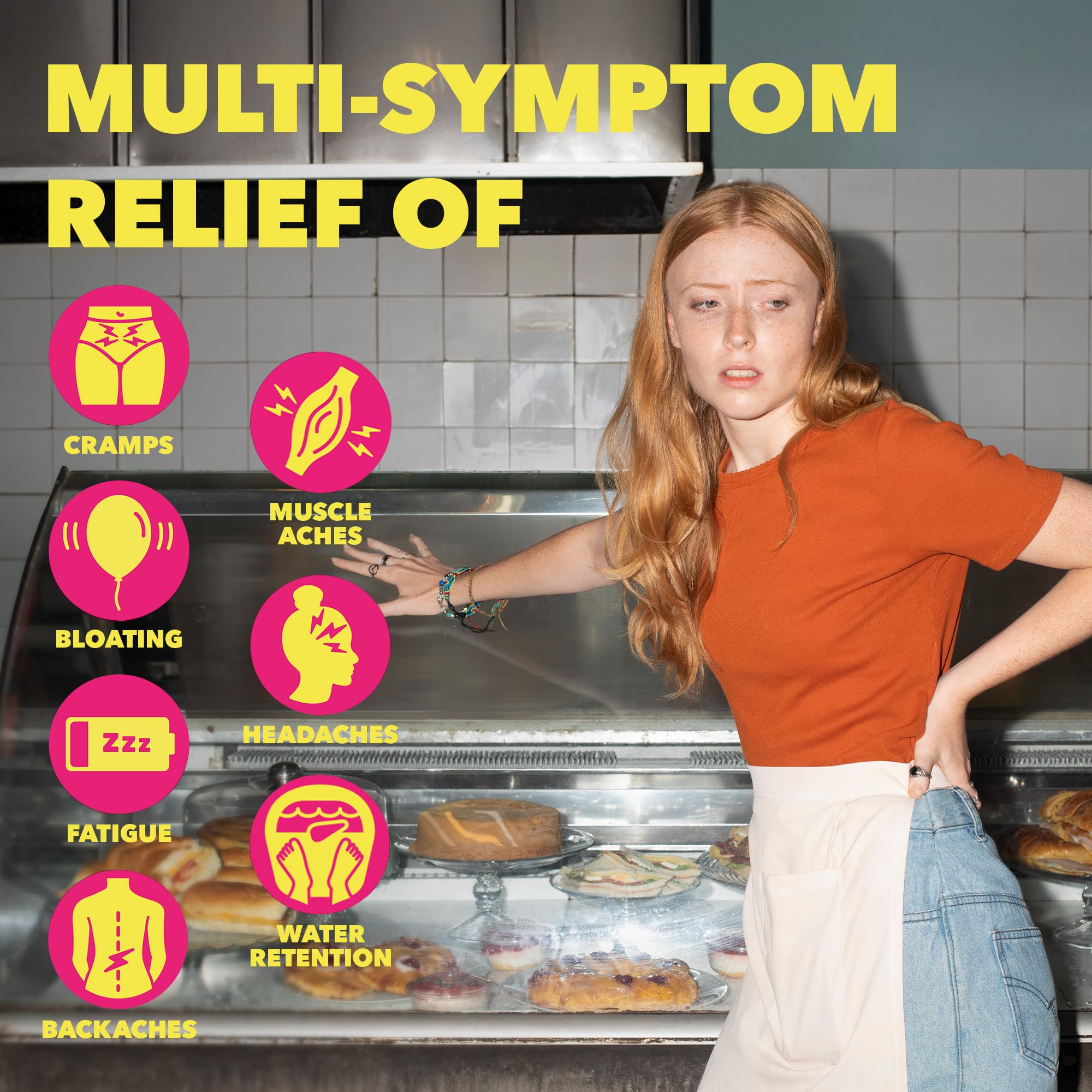 Midol Complete On The Go Caplets with Acetaminophen for Menstrual Symptom Relief, Period Cramp and Menstrual Pain Relief, 50 Count (25 Pouches of 2) Midol buy australia supplements