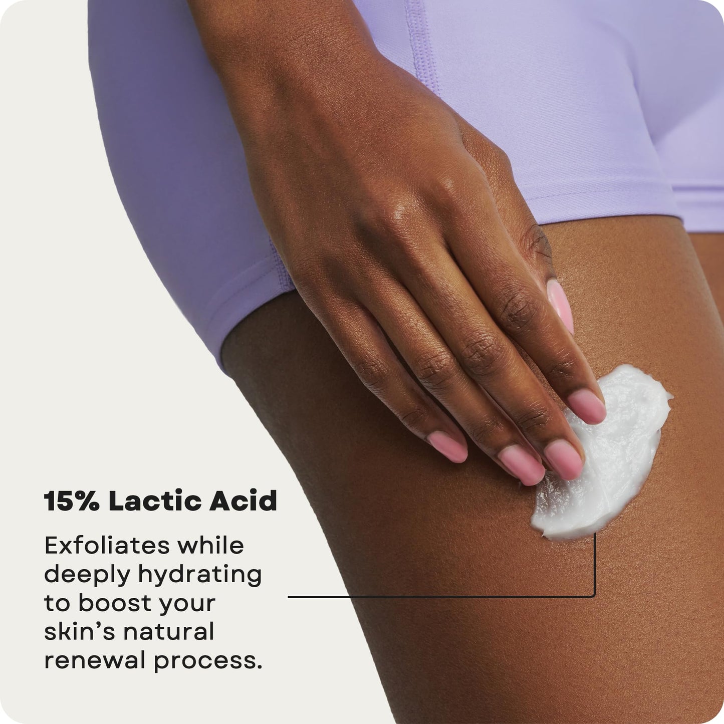 AmLactin KP Bumps Be Gone - Therapeutic Body Cream for Keratosis Pilaris - No-Scrub Exfoliator and Body Moisturizer AmLactin