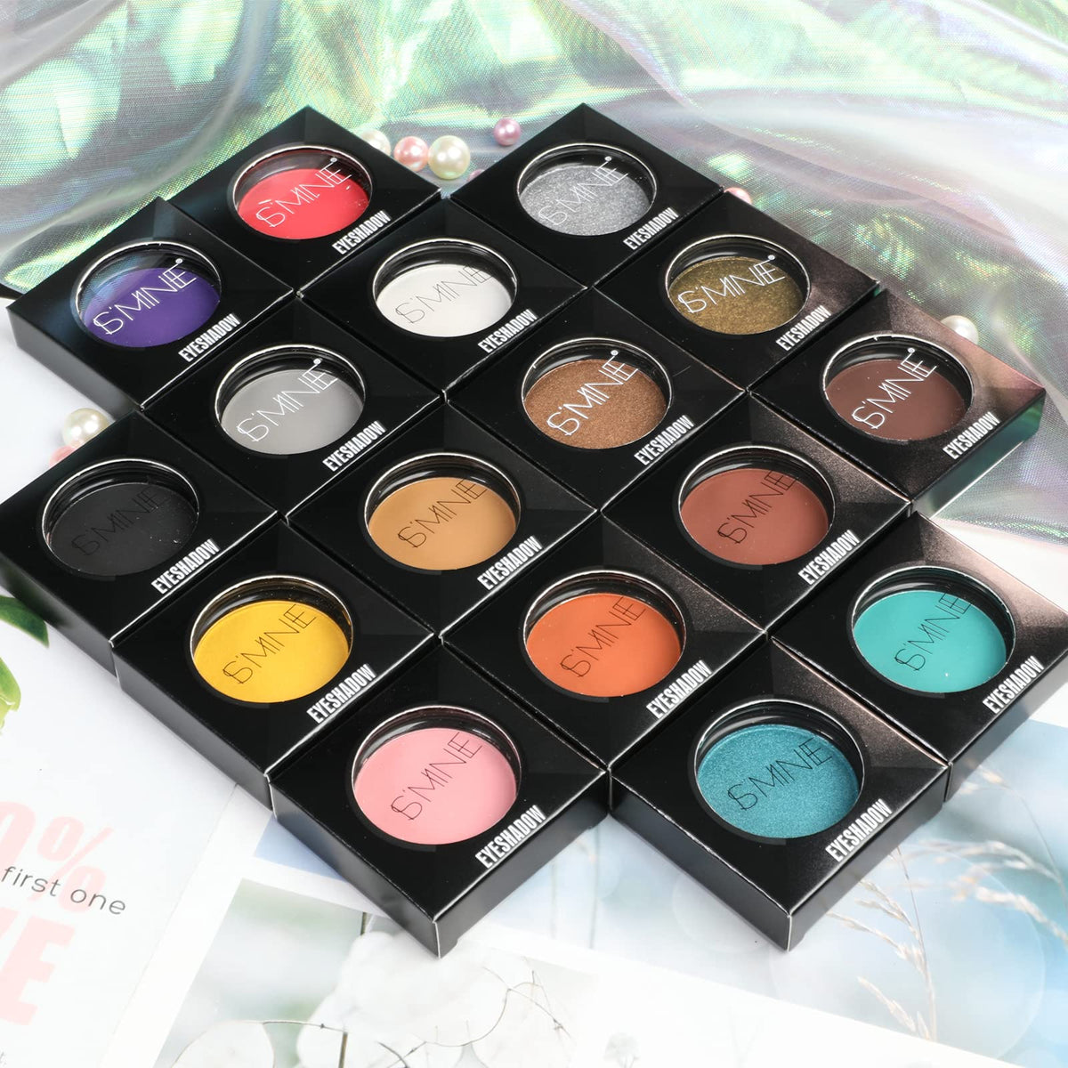 IS’MINE Single Black Matte Eyeshadow Powder Palette IS'MINE