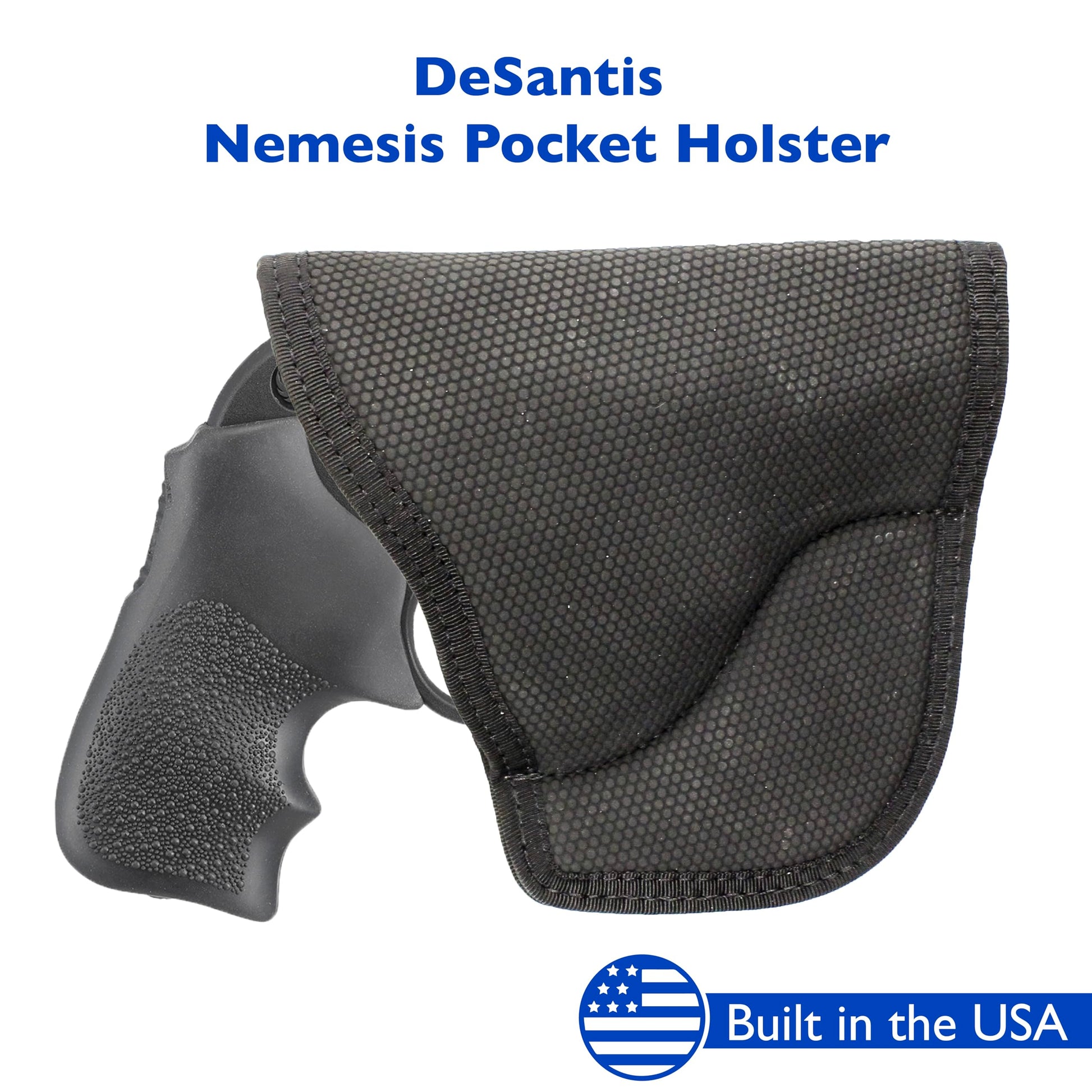 DeSantis Nemesis - Gun Pocket Holsters for Concealed Carry, Concealed Pocket Holster for Pistols, Revolvers, Soft, Designed for Comfort & Discreet Carry, Ambidextrous Gsupps Australia