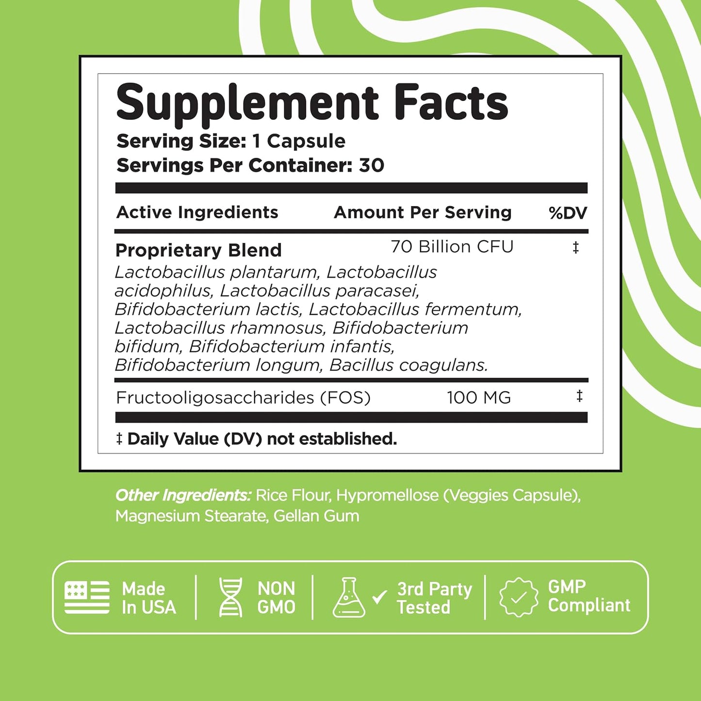 Vital Vitamins Multi Collagen Complex Plus Capsules + Probiotic Complex Gsupps Australia