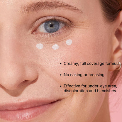 WINKY LUX Peeper Perfect Under Eye Concealer - Light Beige, Creaseless Winky Lux