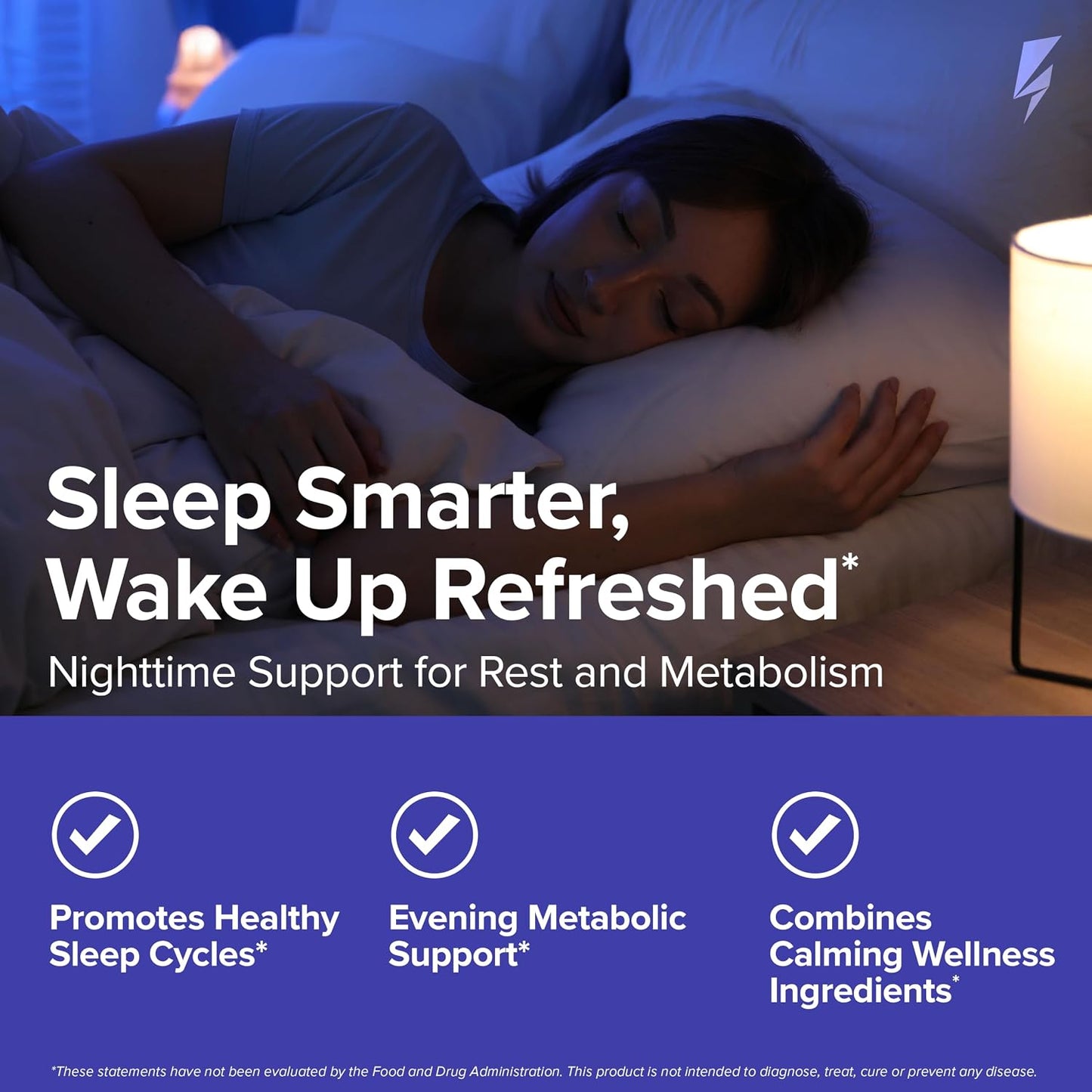 InnoSupps Night Shred Fat Burner and Natural Sleep Support | Ashwaganda, 5-HTP, CLA, Melatonin | Appetite Suppressant | Weight Loss Support Nighttime Fat Burning (180 Vegetarian Capsules)
