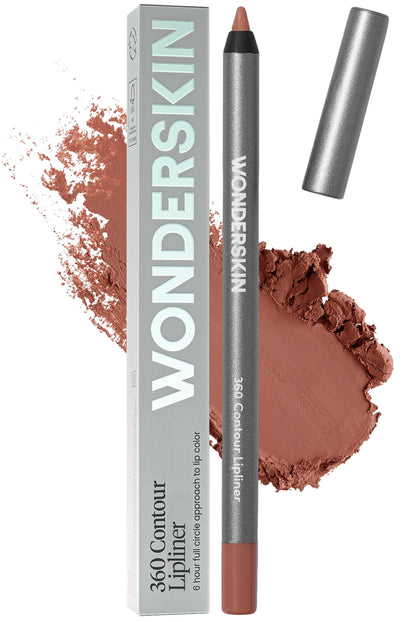 Wonderskin Lipliner Pencil - 360 Contour Lipliner, Longwear, Waterproof Wonderskin
