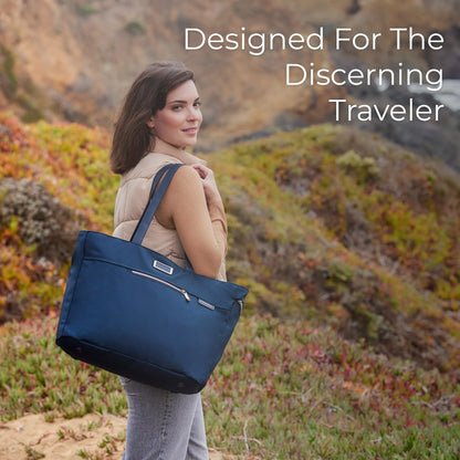 Briggs & Riley Traveler Tote Bag - Nylon Tote Bag for Weekend Travel & Work, Smooth Zipper Closure - Baseline Collection Gsupps Australia