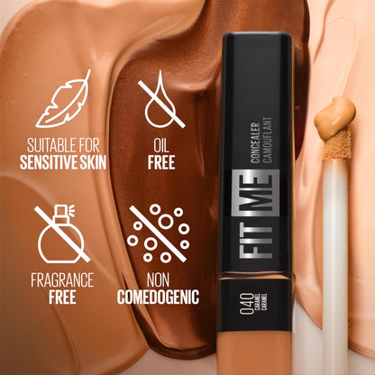 Maybelline New York Fit Me Liquid Concealer Makeup, Natural Coverage, Lightweight, Conceals, Covers Oil-Free, Fair, 1 Count (Packaging May Vary) MAYBELLINE