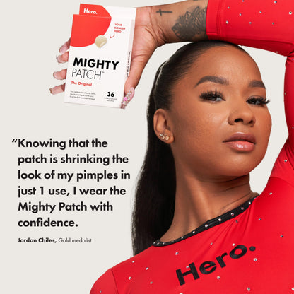 Mighty Patch Hero Cosmetics Original Nighttime Acne Pimple Patches, 36 Ct Mighty Patch