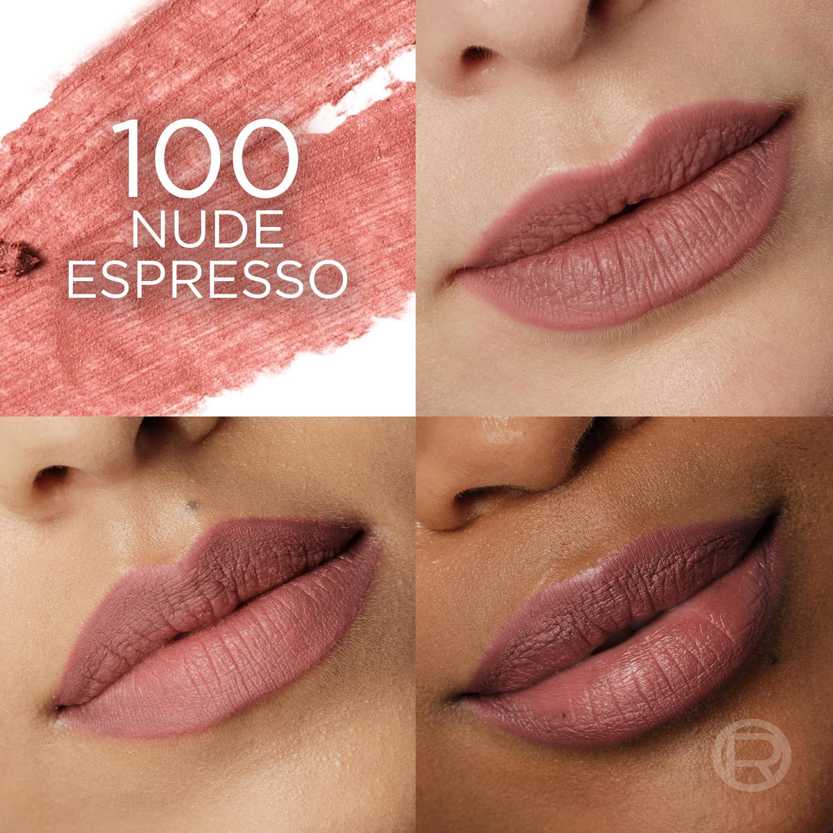 L'Oreal Paris Blurfiller Lip Liner, Lightweight, Buildable, and Sculpting Lip Pencil, Line, Define, and Contour for Fuller-Looking Lips, Nude Espresso, 0.21 oz L'Oreal Paris