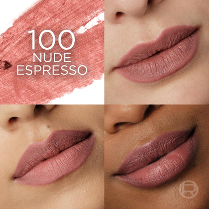 L'Oreal Paris Blurfiller Lip Liner, Lightweight, Buildable, and Sculpting Lip Pencil, Line, Define, and Contour for Fuller-Looking Lips, Nude Espresso, 0.21 oz L'Oreal Paris