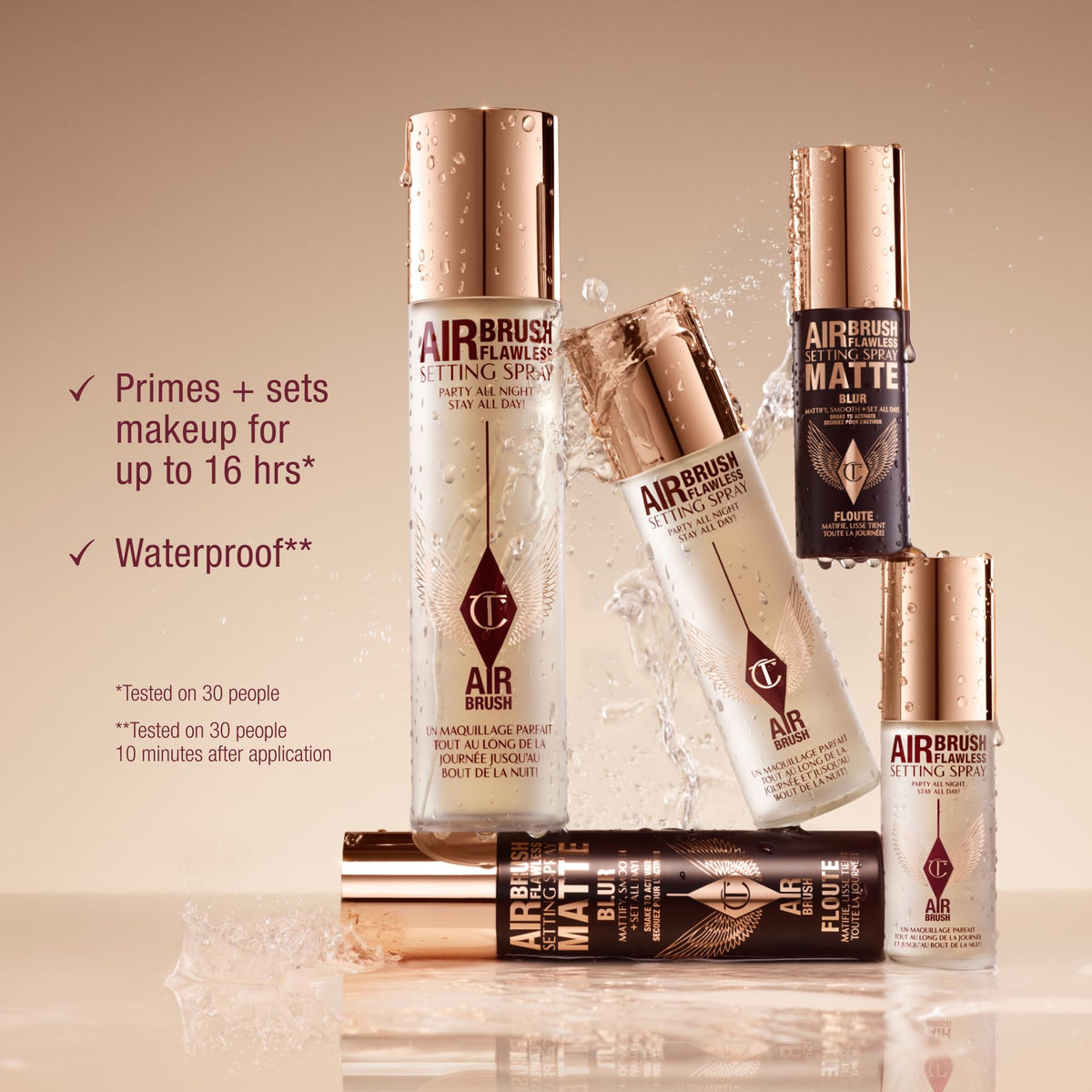 Charlotte Tilbury Airbrush Flawless Setting Spray - Hydrating & Waterproof Charlotte Tilbury