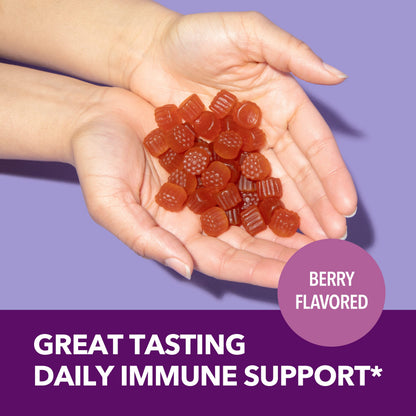 Sambucus Elderberry Gummies for Adults - Immune Support Supplement with Vitamin C and Zinc - Enhanced Formula for Daily Defense - 60 Count HAVASU NUTRITION