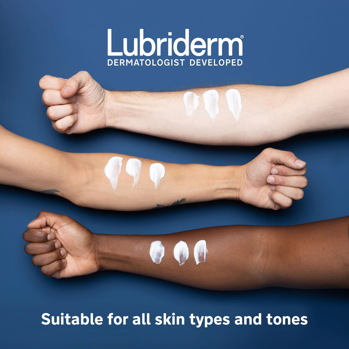 Lubriderm Daily Moisture Body Lotion, Fragrance Free, 24 fl. oz Lubriderm