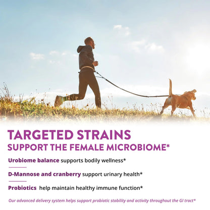 MRM Nutrition Women's Probiotics - Patented Formula Supports Urinary Tract, Vaginal, & Immune Health for Women, Prebiotic Supplement, 3.5 Billion Cells MRM