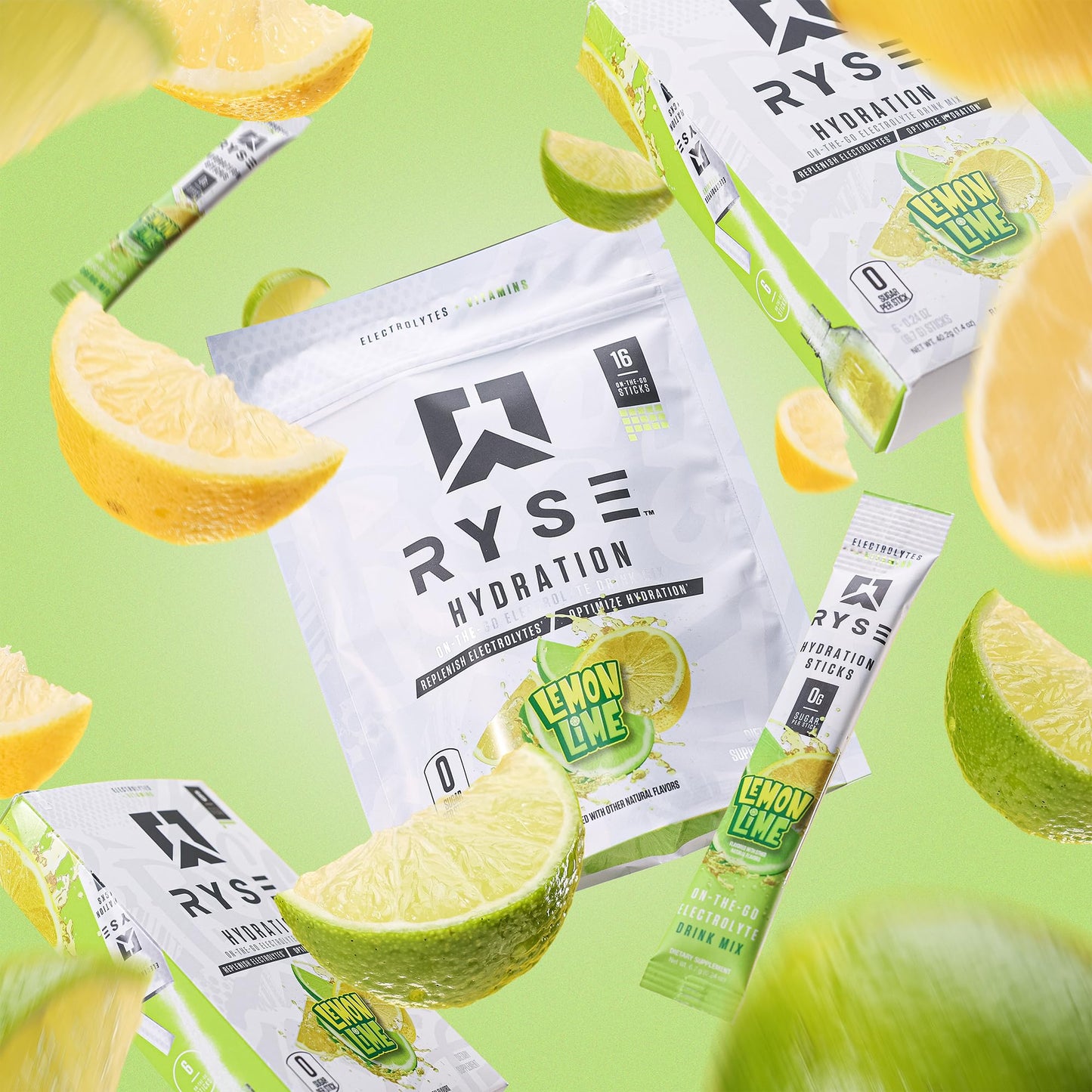RYSE Hydration Electrolyte Powder Drink Mix Packets - Kool-Aid Grape - Sugar-Free Full Spectrum Electrolytes with Essential Vitamins, Taurine and Choline for Rehydration - 16 Serving Sticks