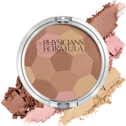 Physicians Formula Powder Palette Multi-Colored Bronzer Light Bronzer, Dermatologist Tested, Clinicially Tested Physicians Formula