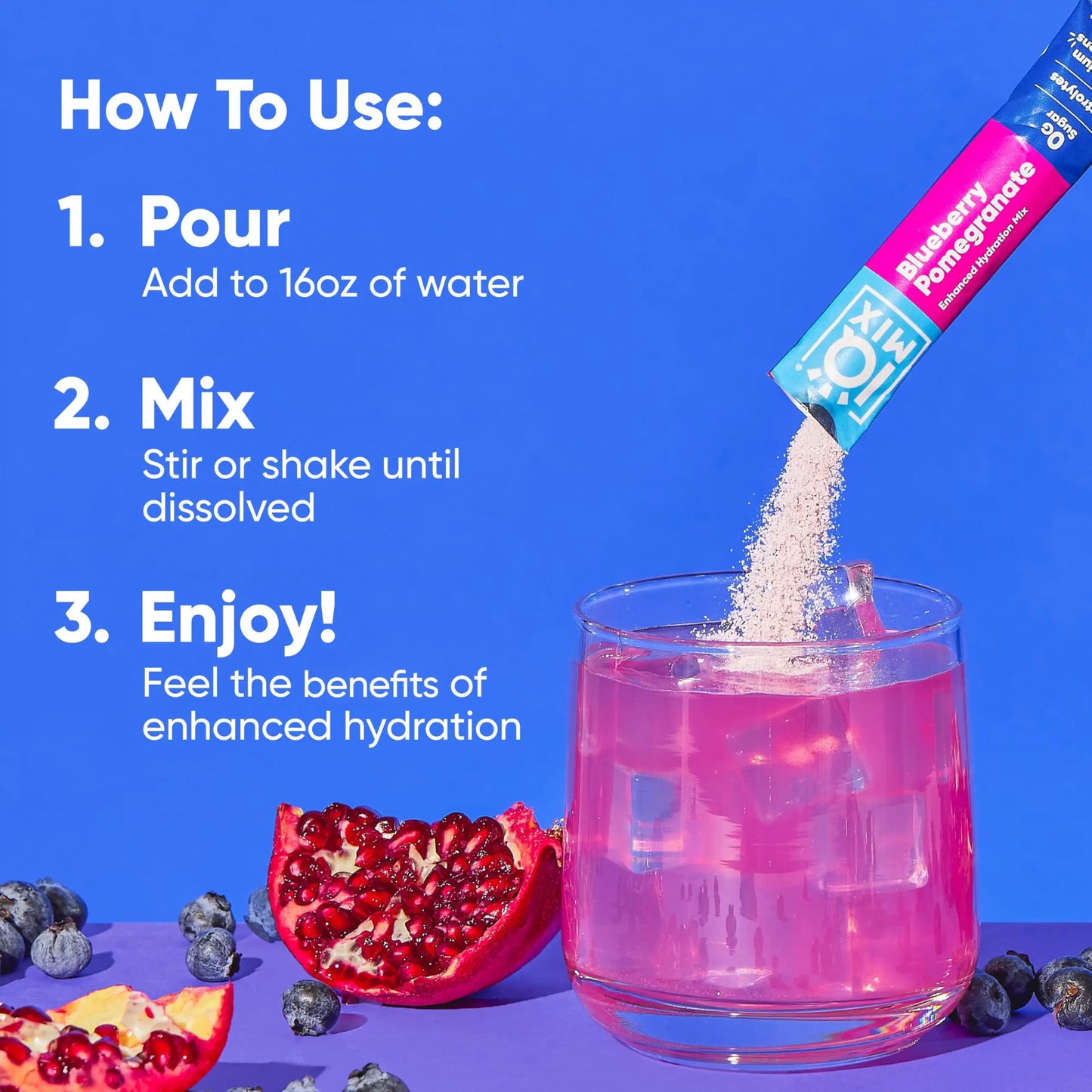 IQMIX Hydration Electrolyte Powder – 4-in-1 Formula for Hydration, Mental Clarity, Mood and Recovery – Sugar-Free Drink Mix, Keto, Magnesium L-Threonate IQBAR