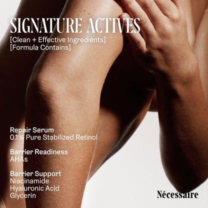 The Body Retinol. Firming Retinol Body Lotion - 0.1% Pure Retinol + 10% AHA Nécessaire